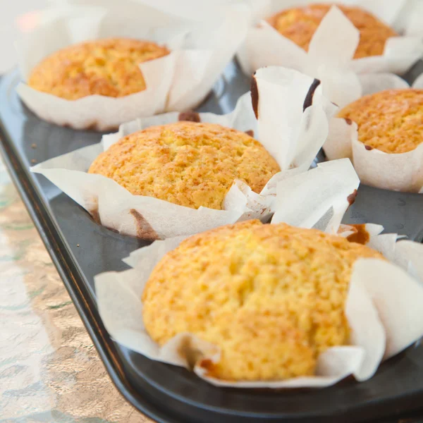 Muffins de laranja — Fotografia de Stock