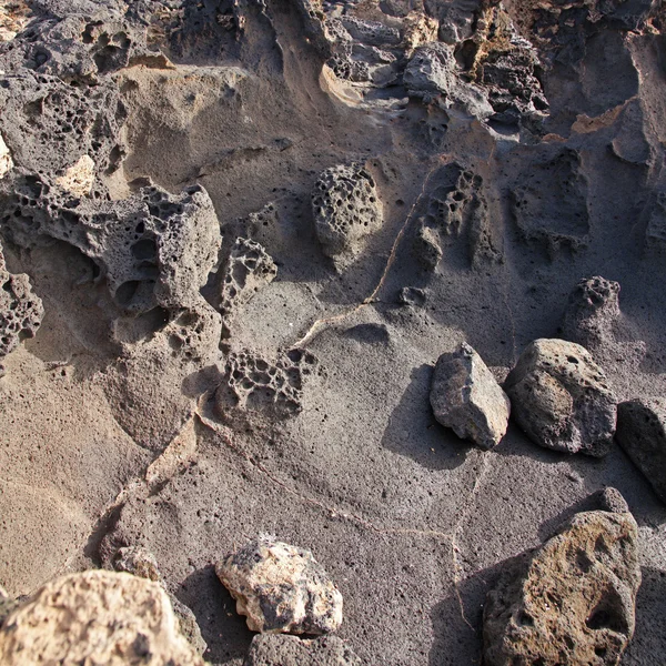 Wulkaniczne skały tło — Zdjęcie stockowe