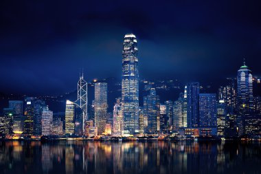 Hong Kong Lights clipart