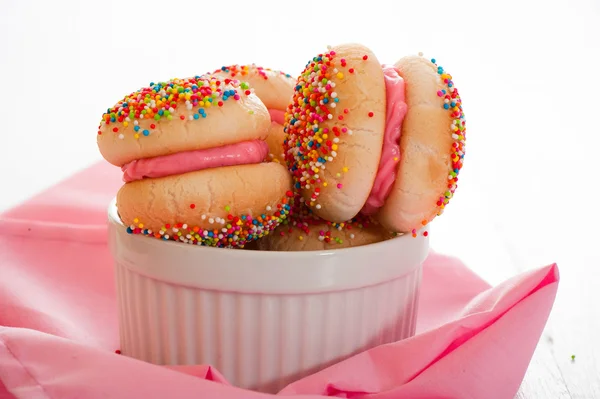 stock image Strawberry cookies