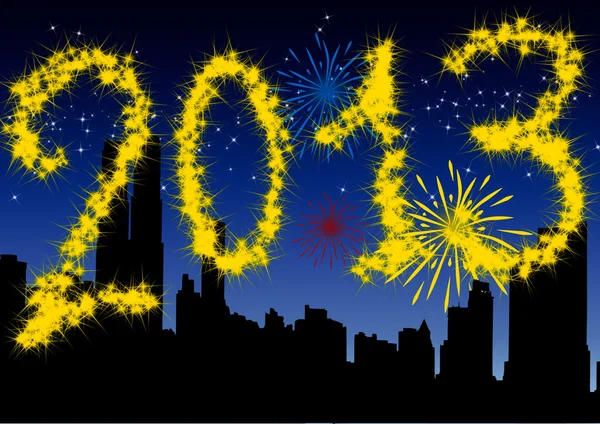 새 해 복 많이 받으세요 2013 — 스톡 사진