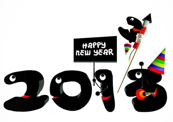 새 해 복 많이 받으세요 2013 — 스톡 사진