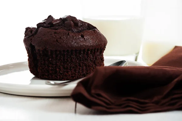 Muffin czekoladowy — Zdjęcie stockowe