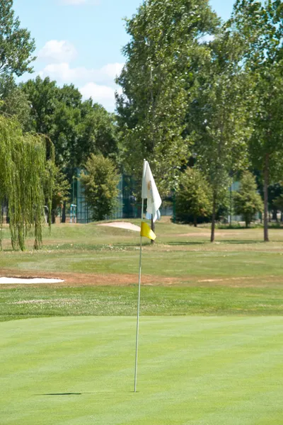 stock image Golf flag