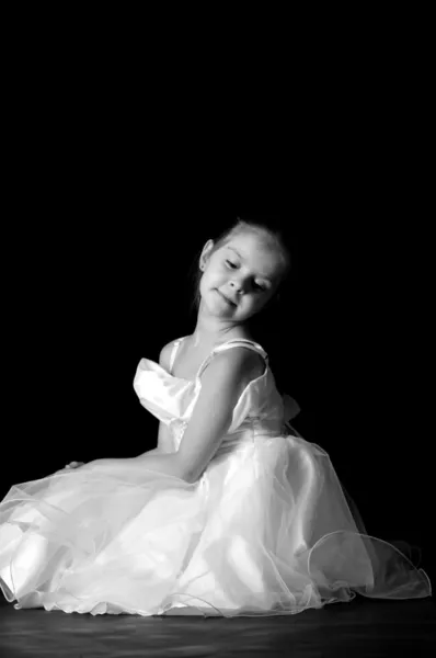 Adorable young ballerina — Stock Photo, Image