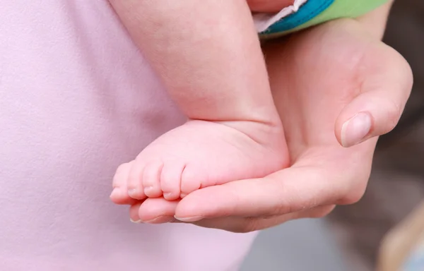 Πόδι νεογέννητο — Φωτογραφία Αρχείου