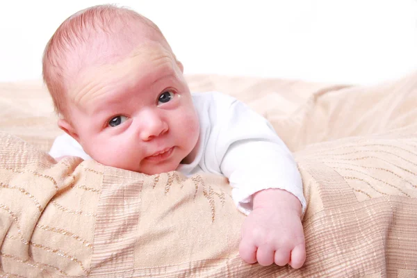 Charming newborn boy — Stock Photo, Image