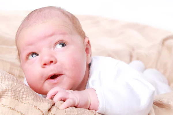 Śliczny chłopiec noworodka — Zdjęcie stockowe