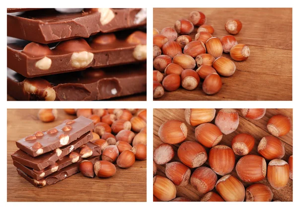 Lots of hazelnuts — Stock Photo, Image