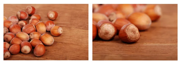 Lots of hazelnuts — Stock Photo, Image