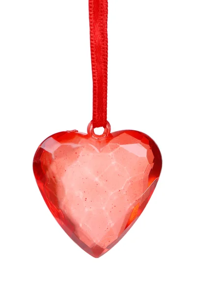 Ожерелье с символом сердца — стоковое фото
