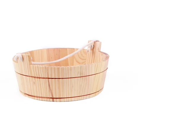 Malé dřevěné washtube — Stock fotografie