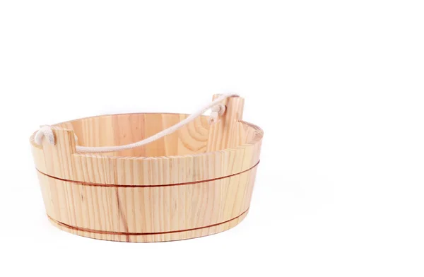 Kleine houten washtube — Stockfoto