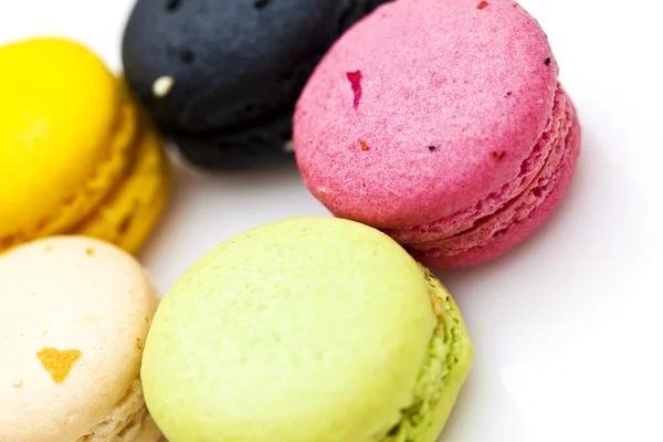 Sobremesa francesa mararoon colorido — Fotografia de Stock