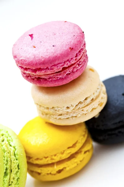 Kleurrijke macarons dessert — Stockfoto