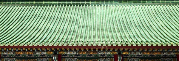 寺庙屋顶模式 — 图库照片