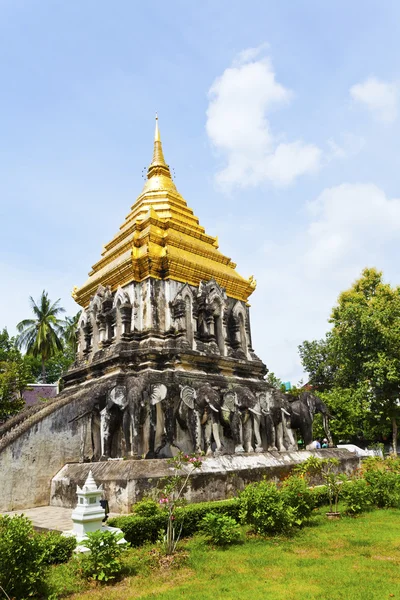 Wat Chiang Man templo em Chiang Mai, Tailândia . — Fotografia de Stock