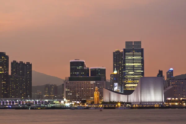 Hong kong sunset Saat Kulesi — Stok fotoğraf