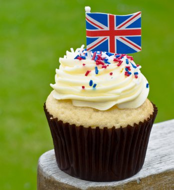 British cup cake clipart