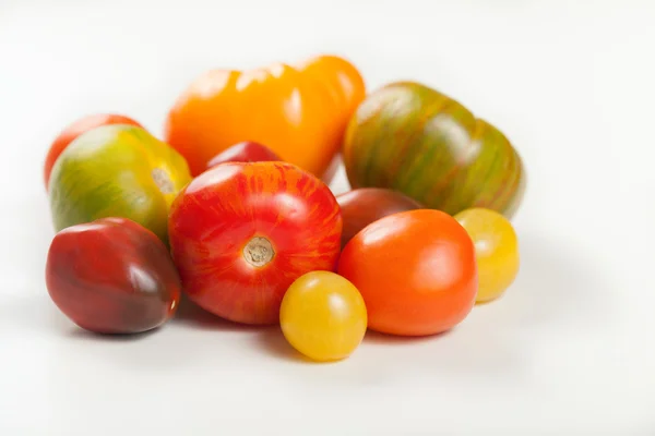Bio-Tomaten lizenzfreie Stockbilder