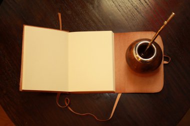 yerba mate kapağı, notebook