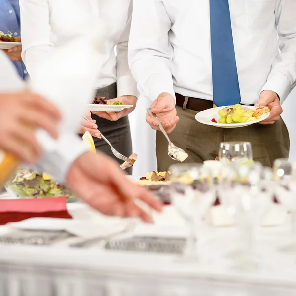 Bedrijven catering voor bedrijfsevenement — Stockfoto