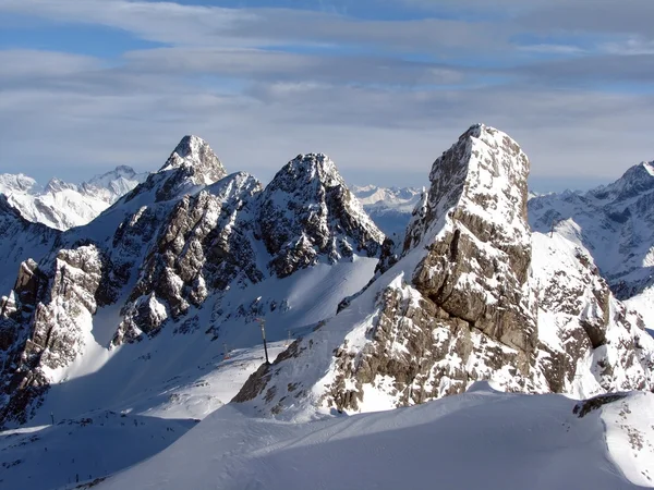 Szczyty Alp — Zdjęcie stockowe