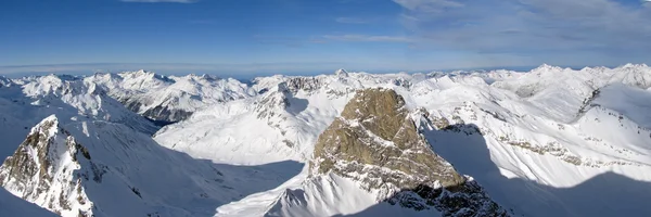 Weergave van Alpen — Stockfoto