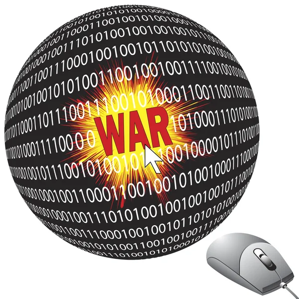 Cyberoorlog — Stockfoto