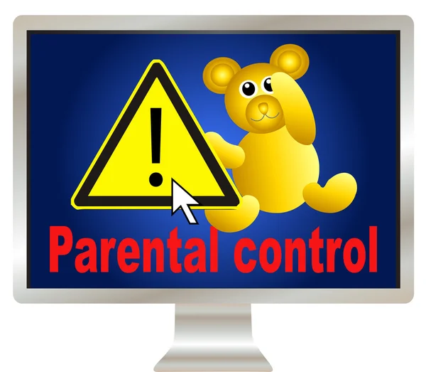 Hold dine børn sikkert online - Stock-foto