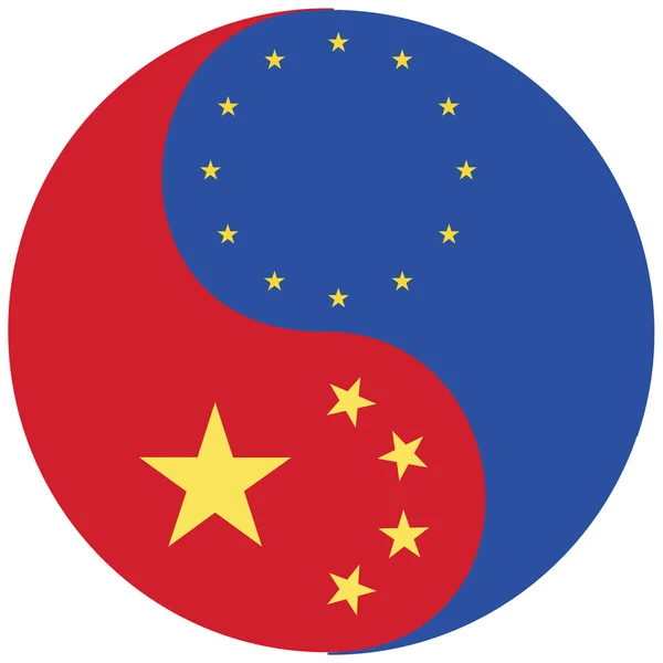 Europe and China — Stock Photo, Image