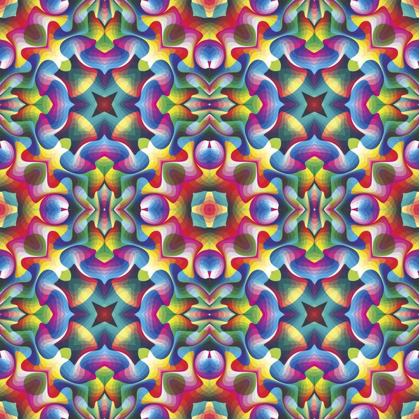 Seamless arabesque vector mosaic — 图库矢量图片