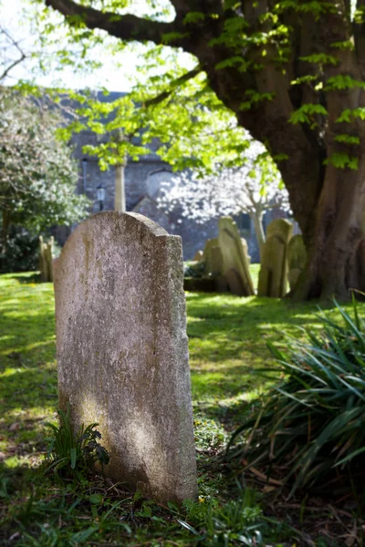Кладбище на кладбище — стоковое фото