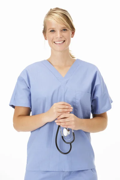 Female medical professional in studio — Stock Photo, Image