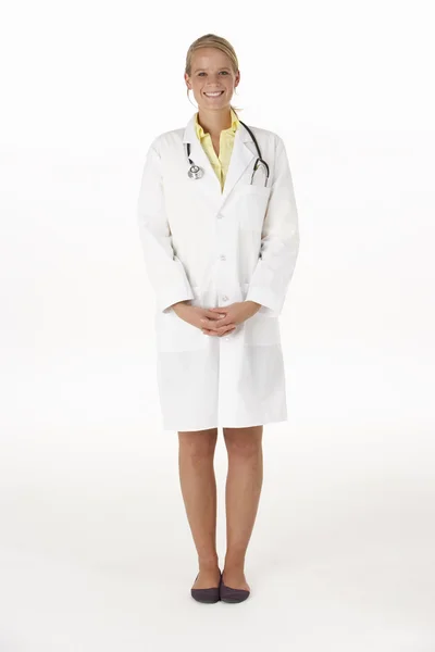 Vrouwelijke medische professional in studio — Stockfoto