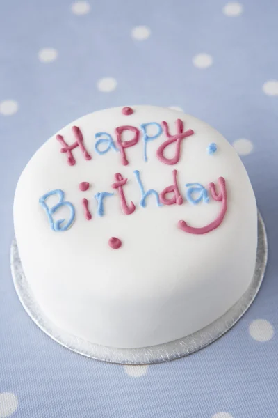 День народження торт — стокове фото