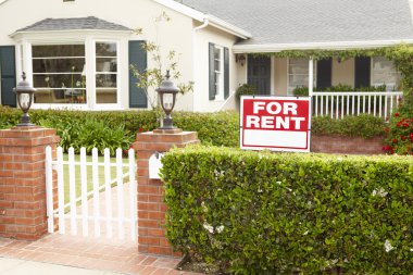 House for rent clipart