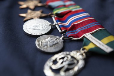 Strip of medals clipart