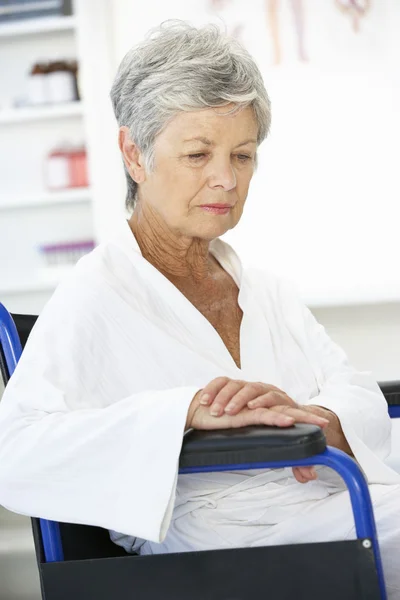Paciente mujer mayor — Foto de Stock