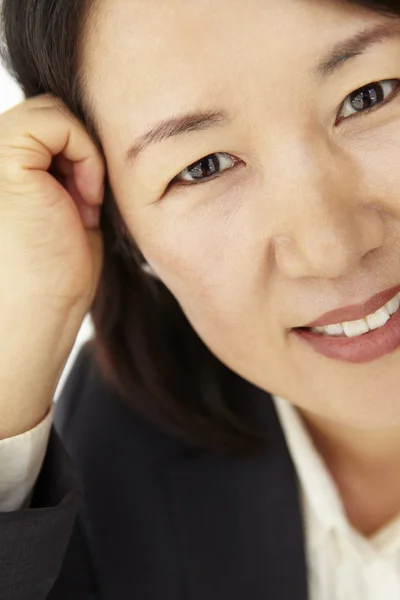 Portrait of business woman in suit — Stock Photo, Image