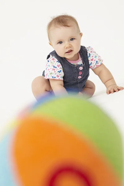 幸せな赤ちゃんの肖像画 — ストック写真