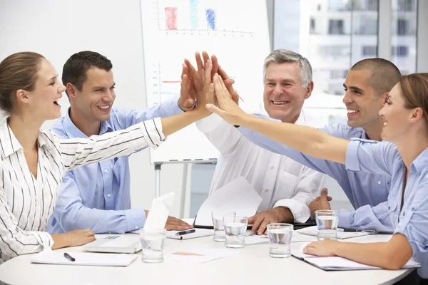 Colleagues in business meeting — Stock Photo, Image