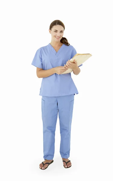 Vrouwelijke ziekenhuis werknemer — Stockfoto