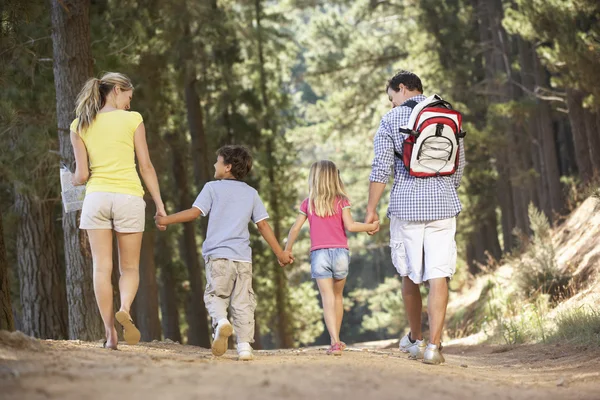 Rodina na procházku — Stock fotografie