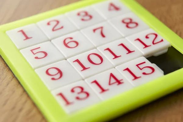 Number puzzle — Stock Photo, Image