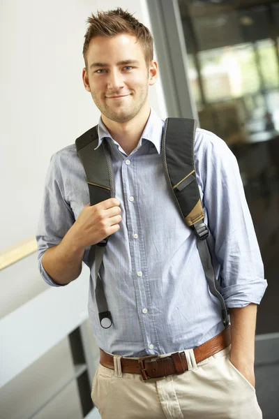 Student in college — Stock Photo, Image