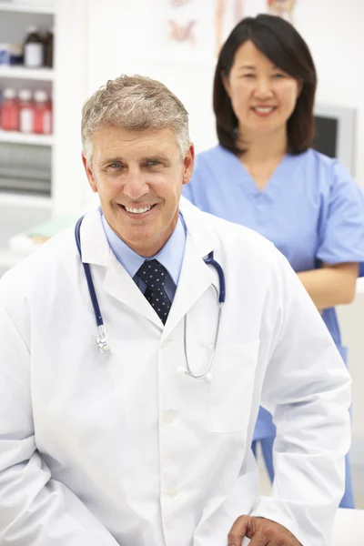 Portret van medische professionals Stockfoto