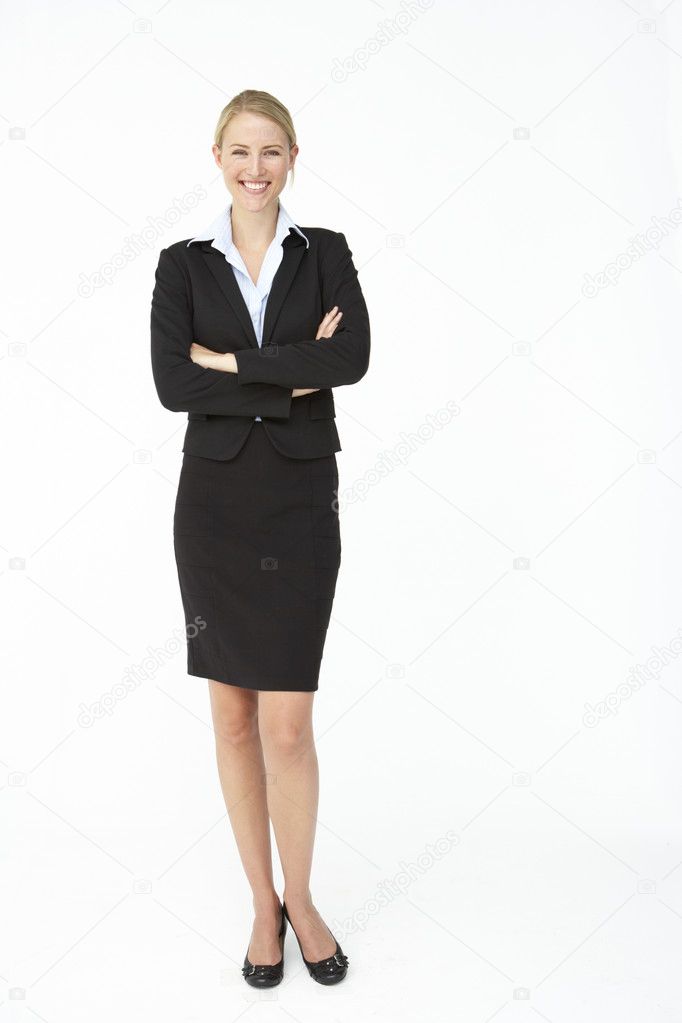 Foto de Mulher De Negócios Feliz Na Roupa Formal e mais fotos de stock de  Mulheres - Mulheres, Terno, Perícia - iStock