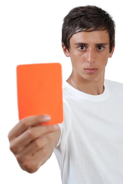 Red card — Stock Photo, Image
