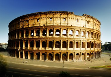 Colosseum in Rome, Italy clipart